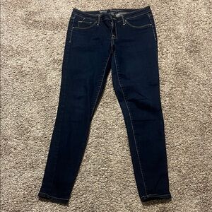 Mossimo Denim‎ Women's Dark Wash Mid Rise Skinny Jeggings 8/29